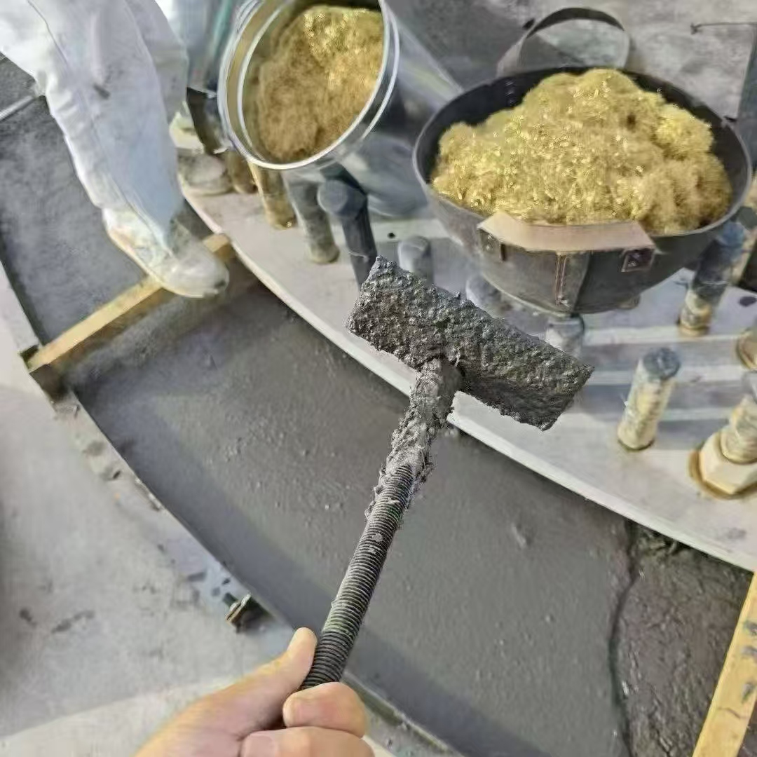 赤水C120钢纤维高强无收灌浆料 轧机压缩机汽轮机发电机锻压设备底座灌浆材料
